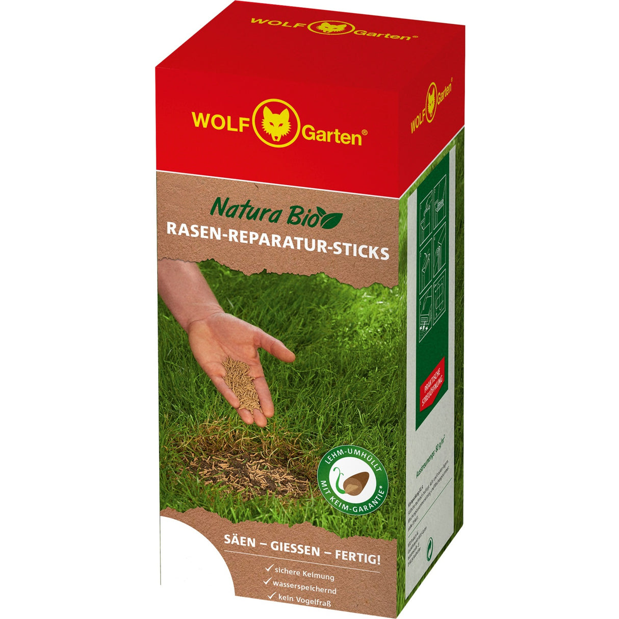 Wolf-Garten R-RS 4 Natura Bio Gazonreparation Sticks