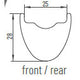 Miche Achterwiel 29 K4 reguläre Planseachse 142 Shim Center Lock