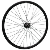 Rueda delantera 28 disco 475 Hub Outdoor Dutch 19 Rim 36G Negro