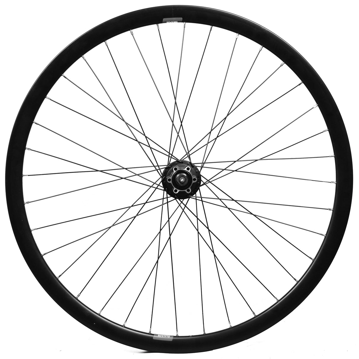 Qibbel Vorderrad 28 Scheibe 475 Hub Ausfall Niederländisch 19 Rand 36G Schwarz