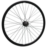 Qibbel Vorderrad 28 Scheibe 475 Hub Ausfall Niederländisch 19 Rand 36G Schwarz