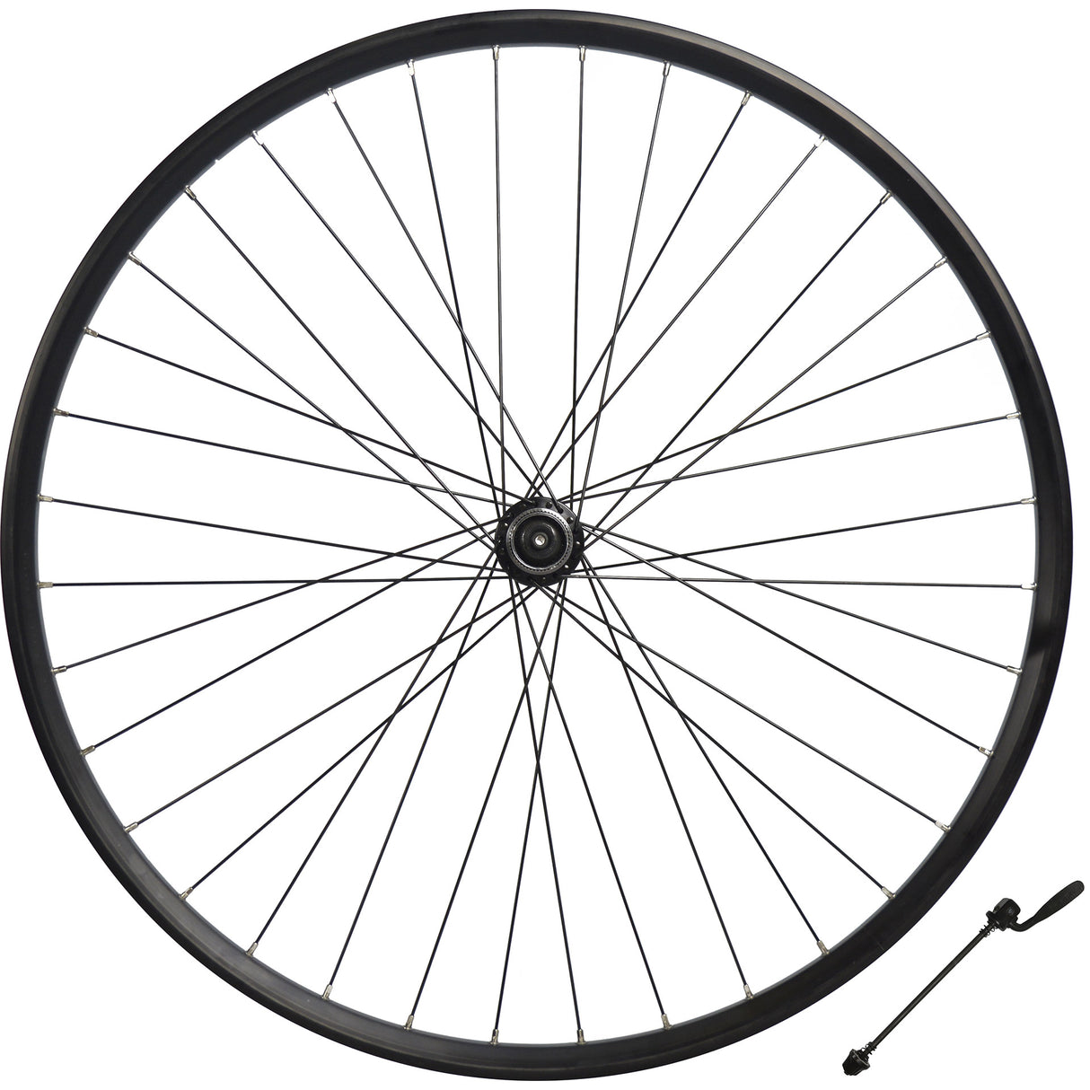 Shimano front wheel 28 Taurus 21-622 hub QR Black