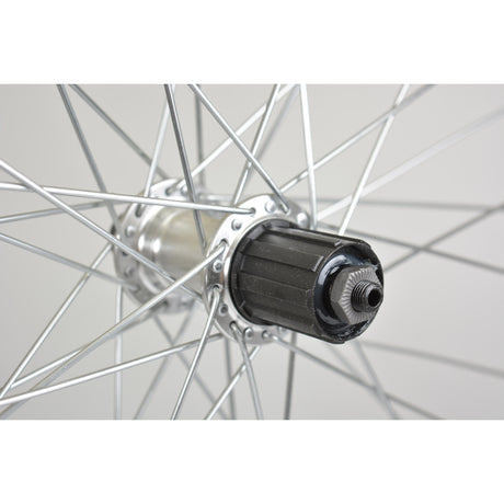 Roland Hinterrad Mach1 28 8V QR Alu Silber