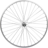 Roland Hinterrad p24h 28 36g 7s Vollachse Aluminium Silber