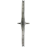Roland Hinterrad p24h 28 36g 7s Vollachse Aluminium Silber