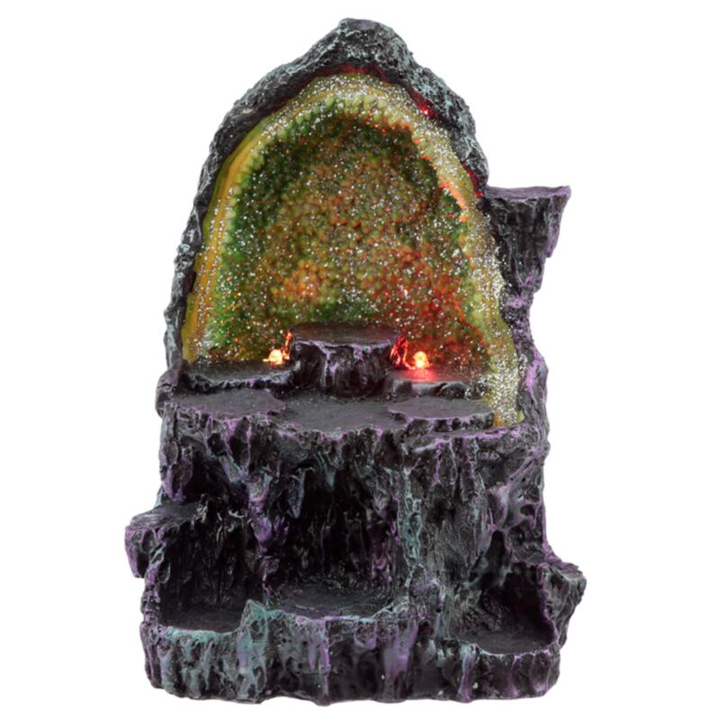 Dark Legends Kristallhöhle mit LED-Miniaturfiguren