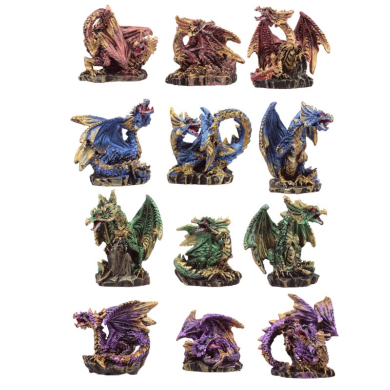 Dunkle Legenden-Drachen-Miniaturfiguren