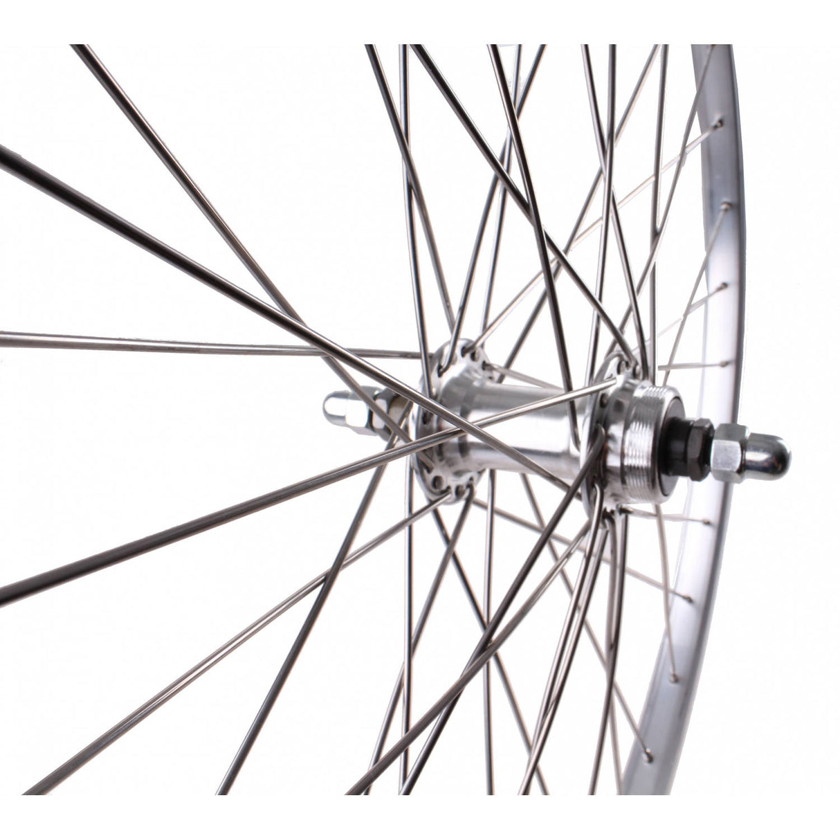 Roland Hinterrad 26-13 8 590 Freilauf Alesa Alu Alu Silber