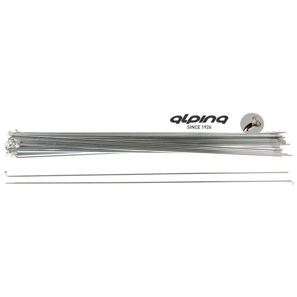 Alpina spaak zink 14-294 zonder nippel zilver (144st)
