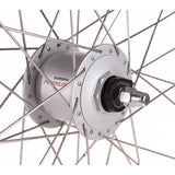 Roue avant ZAC2000 28 pouces (622-19) 36G Hub-Dynamo Silver