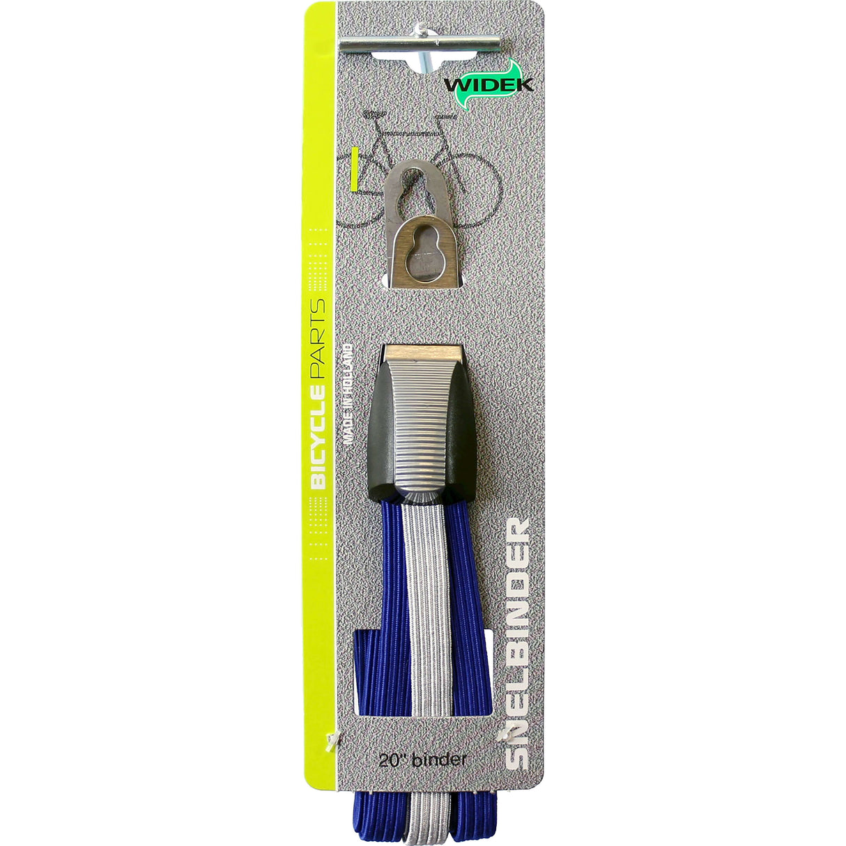 Triobinder largo 20 argento blu