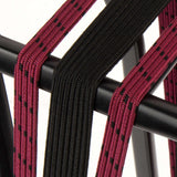 Qibbel Widk Triobinder Auge mit Haken 24+2x12mm schwarzer Bordeaux