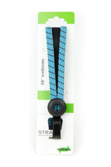 Qibbel Widk Triobinder Auge mit Haken 24+2x12mm schwarzes Babyblau
