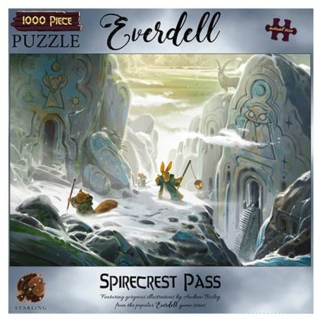 Weiße Goblin -Spiele Everdell Puzzle: Spirecrest Pass