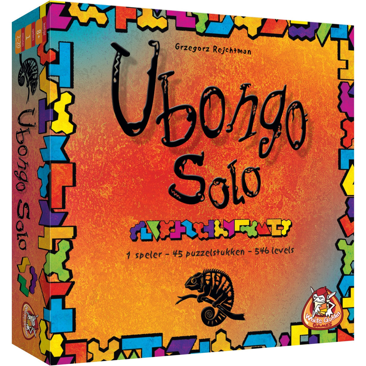 Weiße Goblin -Spiele Ubongo Solo