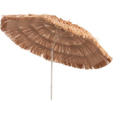 Pro beach parasol bruin raffia ã¸180cm