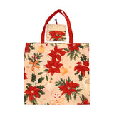 Rpet faltbare Tasche – Weihnachts-Botanicals-Weihnachtsstern