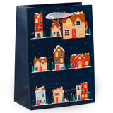 Weihnachten Weihnachtsdorf - Geschenktüte mittel