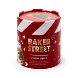 Weihnachts-Lebkuchenbäckerstraße-Puzzle mit 130 Teilen