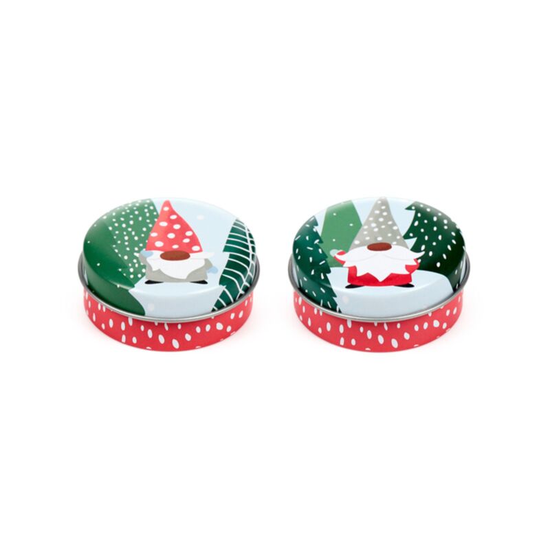 Weihnachtsgnom fröhlicher Gonk Lippenbalsam in Dose