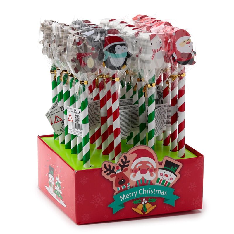Weihnachtsfiguren - Radierstift