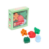 Jingle Weihnachtsset mit 5 geformten Wachsschmelzen