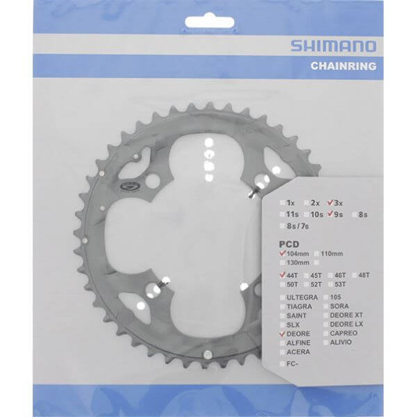 Shimano Kette Top 44T FC-m590 4arm Sëlwer