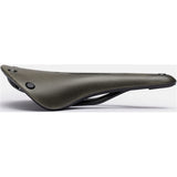 Brooks Saddle C17 Carved Mud Green