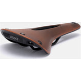 Brooks Saddle C17 Carved Orange