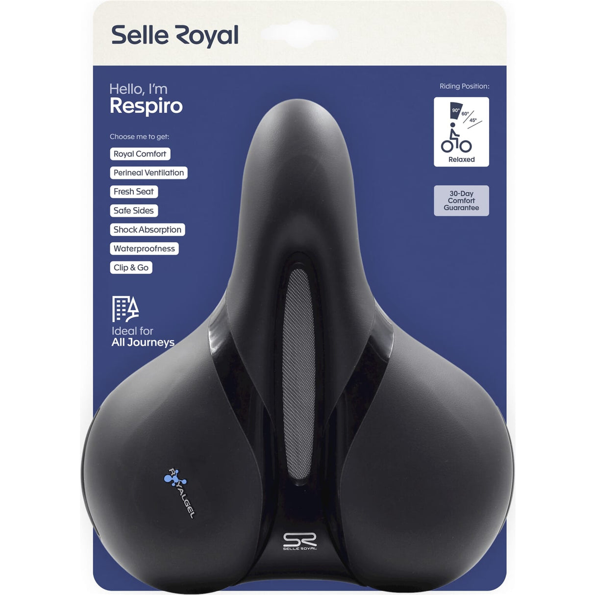 Selleroyal Selle Sattel Royal 5132 Respiro entspannt