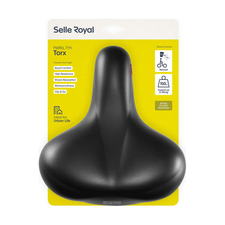 Sattel SR Premium torx entspannte Unisex schwarz
