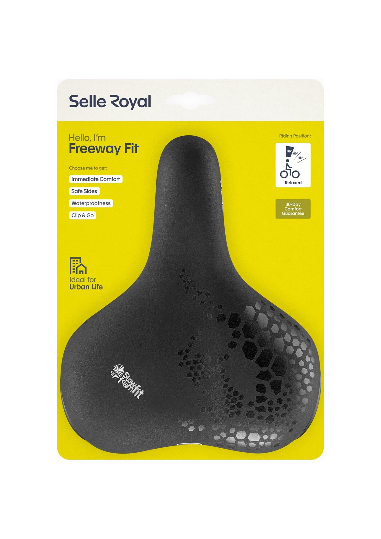 Selle Royal Saddle Selle Freeway Fit entspannte städtische Leben