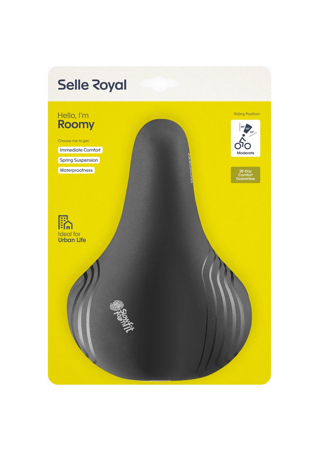 Selle Royal Saddle Selle Roomy Modernate Urban Life