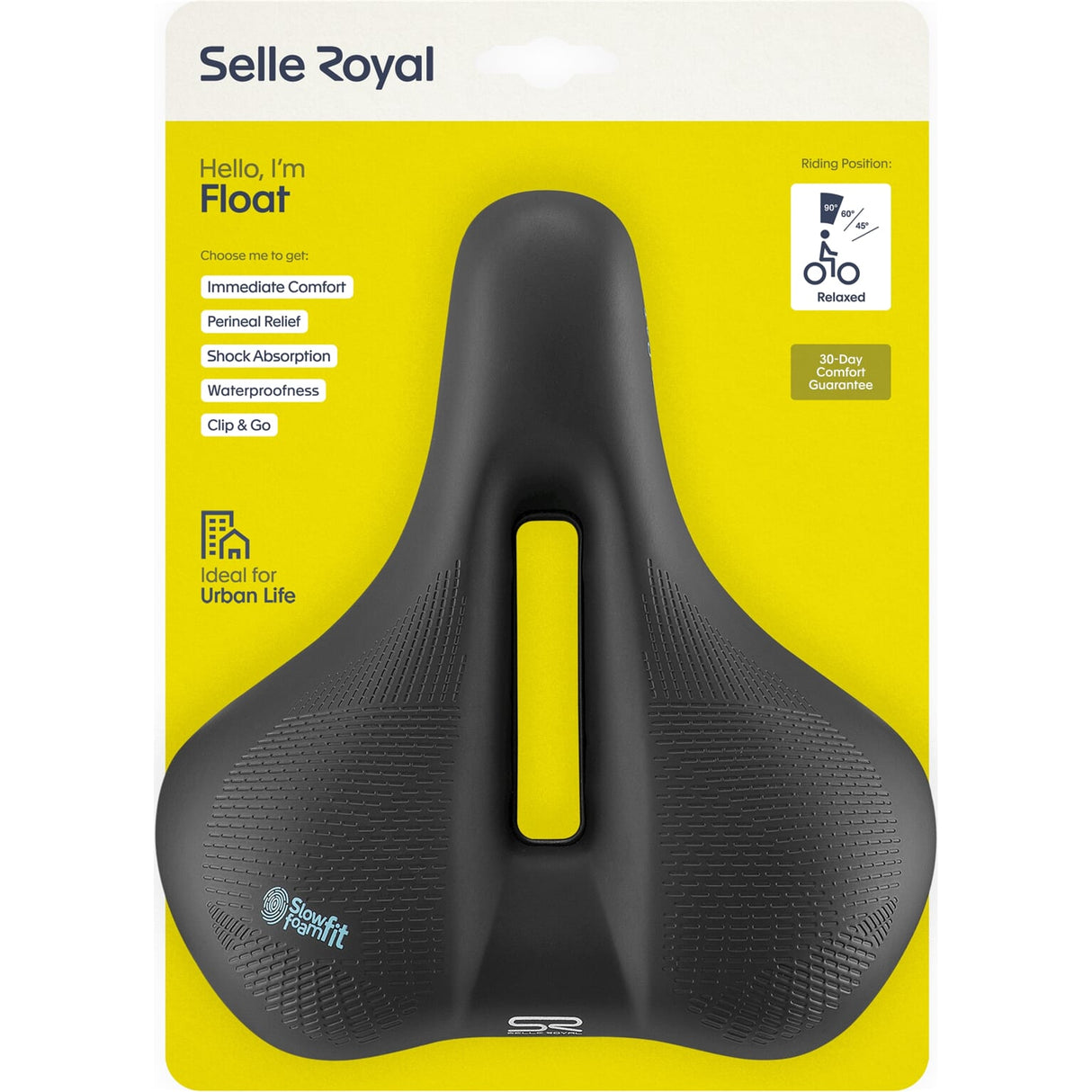 Selle Royal Saddle Selle Float zrelaksowane życie miejskie