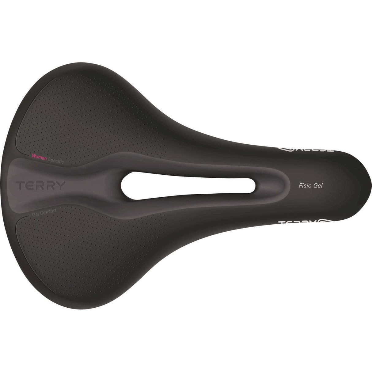 Terry Saddle fisio gel dames noir