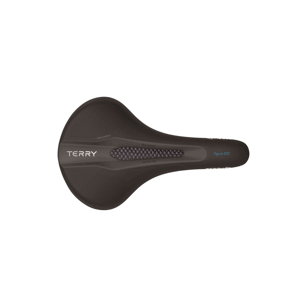 Terry Sattel Figura GTC Gel Männer schwarz