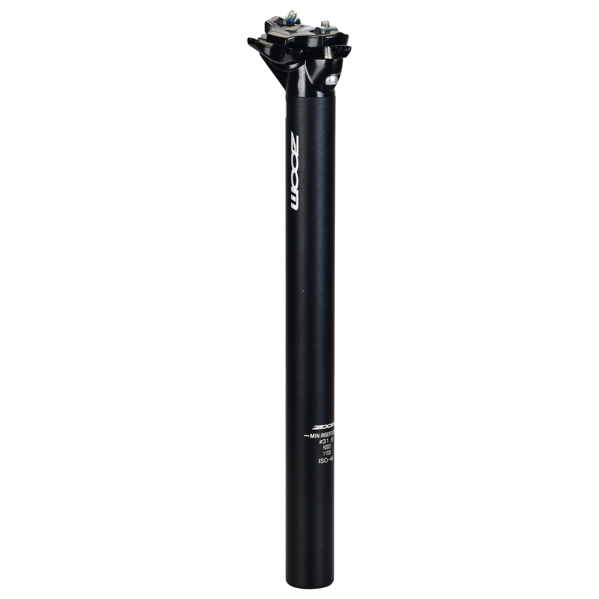 Zoom feste Sattelstütze ATB ø31,6 350mm 2-Loch schwarz