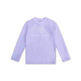 Reine Töne | Lila UV-Badeshirt mit langen Ärmeln