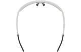 Trivio – Fahrradbrille Noa White Revo Red mit extra transparenter Linse