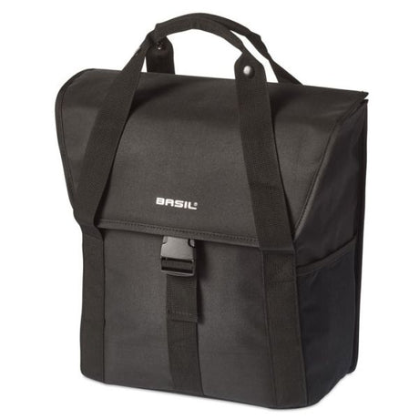 Basil Bag Go Single Schwarz 16l