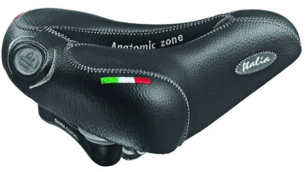 Selle MonteGrappa Sattel Venus Elastomeerveer Schwarz auf der Karte