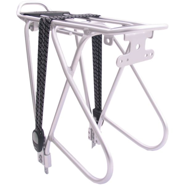 Gepäckträger 26-28 Zoll Aluminium Silber