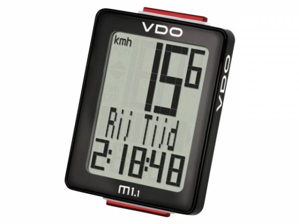 Vdo cykelcomputer M1.1 WR sort