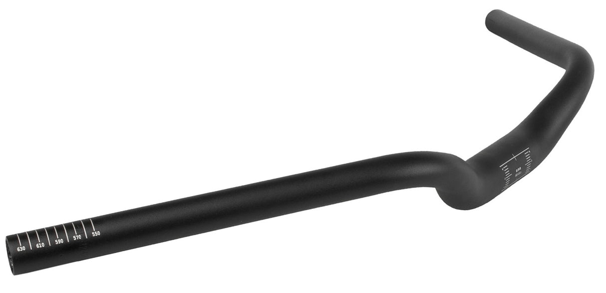 Zoom M-Wave City Trekking Dirección Bend 640 mm Ø31.8 Tour Aluminio Matt Black