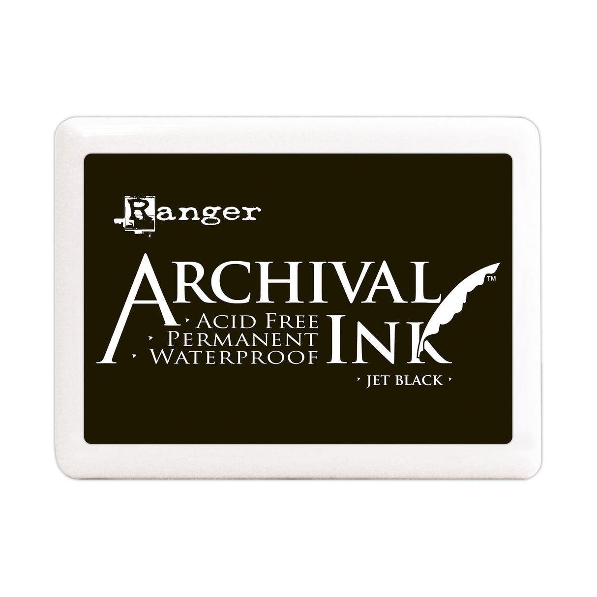 Ranger Ink Ranger • Archiv-Jumbo-Stempelkissen, tiefschwarz