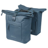 Basil Doppelte Fahrradtasche Brooklyn Mik 41l 14 x 30 x 37 cm – blau