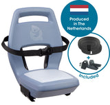 Qibbel Rücksitz Junior 6+ Gepäckträger blau