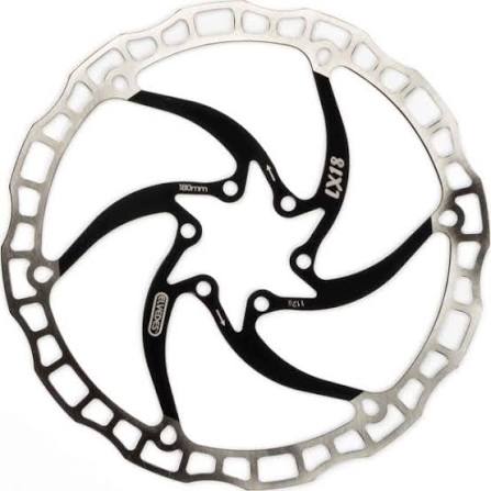 Elende ein Stück Rotor 180 mm 112G 6 Löcher+Kampfschwarz 2015197