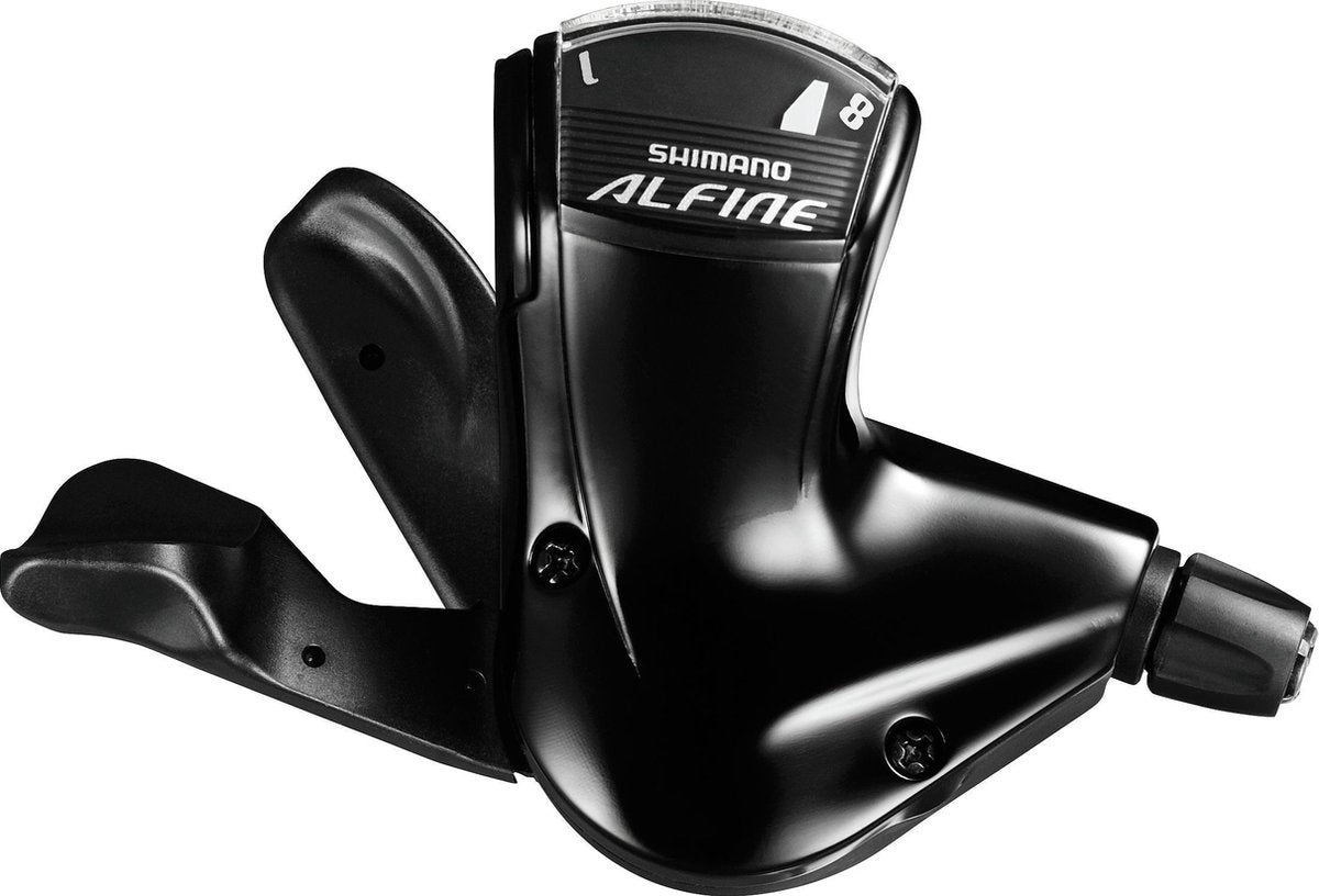 Shimano Alfine sl-s700 8-speed trigger schakel unit rapidfire rechts zwart 2100 mm