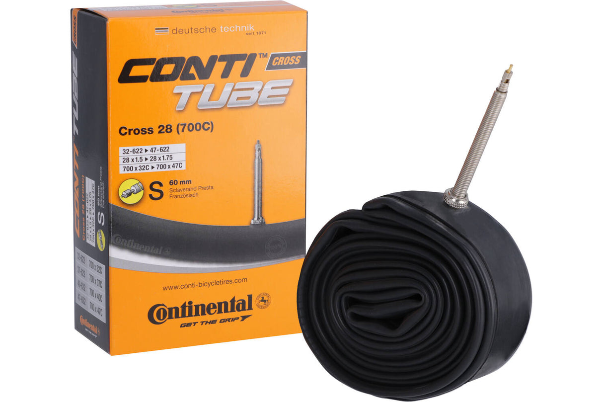 Continental inner tube cross 28 32 47-622 FV SV 60mm